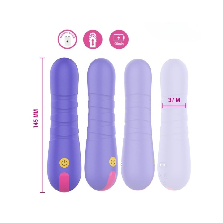 Medidas y varias vistas y características del Stella up&down de Intense