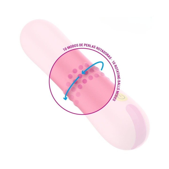 Detalle del efecto rotación de Bárbara de Intense