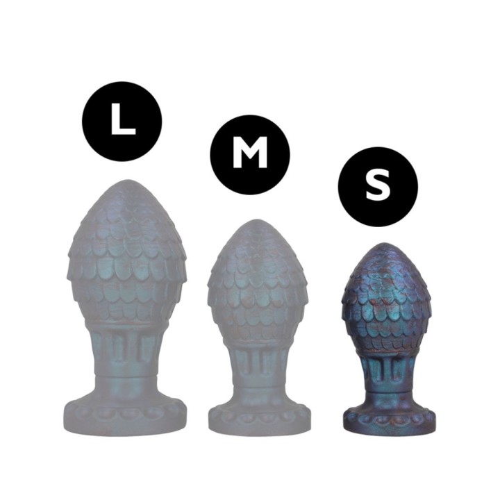 Epic Cybersilicock nos ofrece la familia completa del plug Huevo Dragón en 3 tamaños