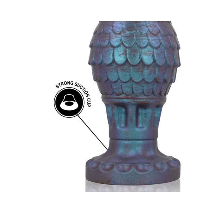 Base del plug anal Huevo Dragón para un agarre firme y cómodo