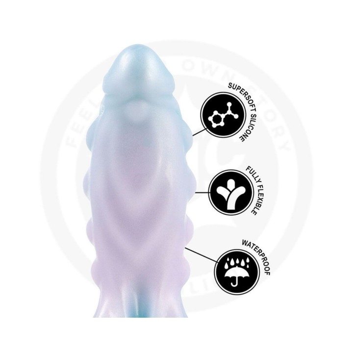 Características del Dildo Lunara Luz Cósmica de Epic Cybersilicock