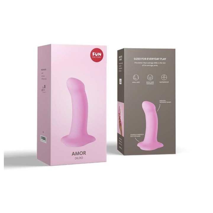 Packaging del Dildo Amor Cande de Fun Factory