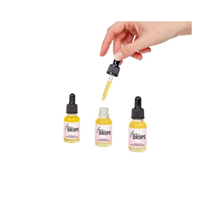Goteros para el cuidado de la zona íntima de la mujer