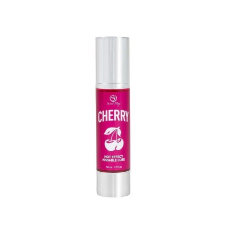 Envase y presentación del Lubricante efecto Calor de SecretPlay sabor Cereza