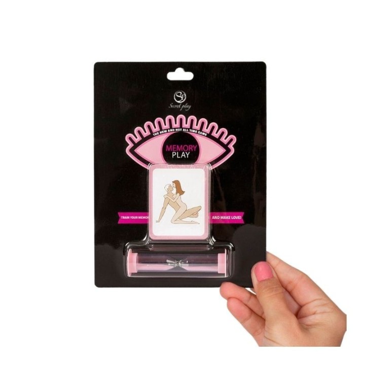 Imagen visual del tamaño del Memory de Secretplay