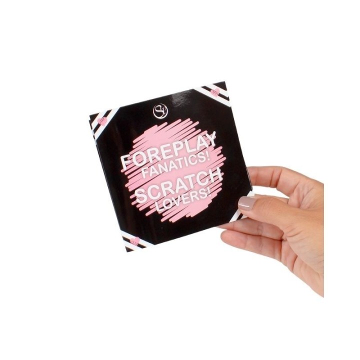 Proporciones del Foreplay Fanatics Scratch Lovers de Secretplay