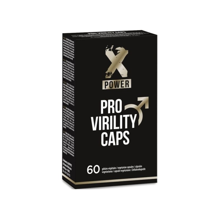 XPOWER —  Pro Virility Cápsulas Vitalidad y Virilidad — 60 unidades