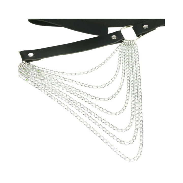 Caída degradada de las cadenas para realzar las caderas