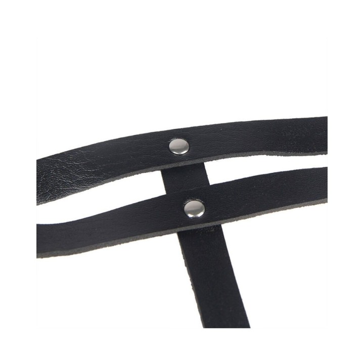 Ajuste de entrelazado de las cintas de cuero de cintura del cinturón