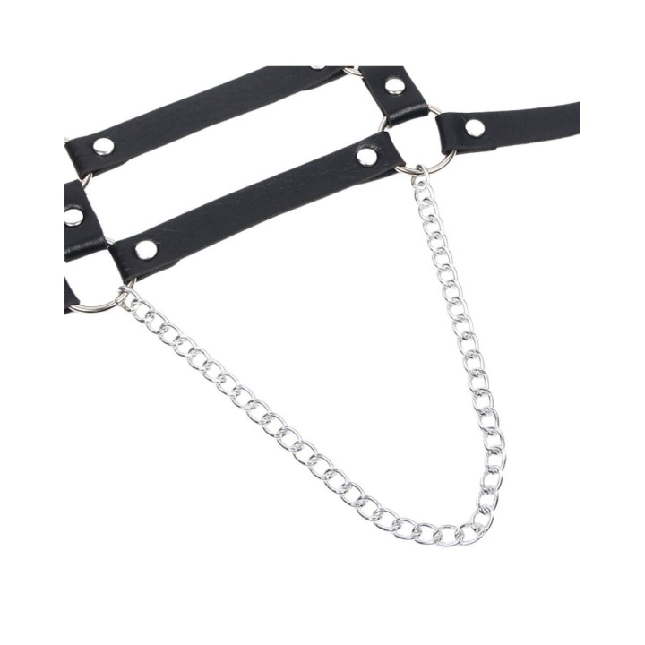 Vista detallada del lateral del Arnés con Tirantes de Subblime