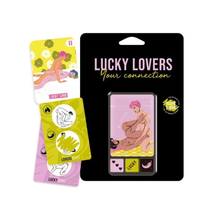 Juego de cartas de rasca y dados para los amantes, conecta, juega, rasca y gana!!