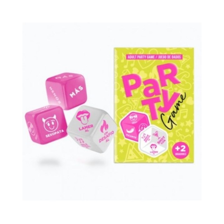 Juego de 3 dados para jugar con más de dos personas, Atrévete!!