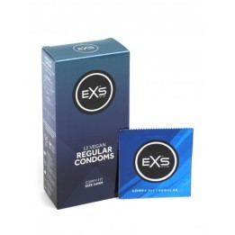 Packaging de los preservativos regular de 12 unidades de Exs