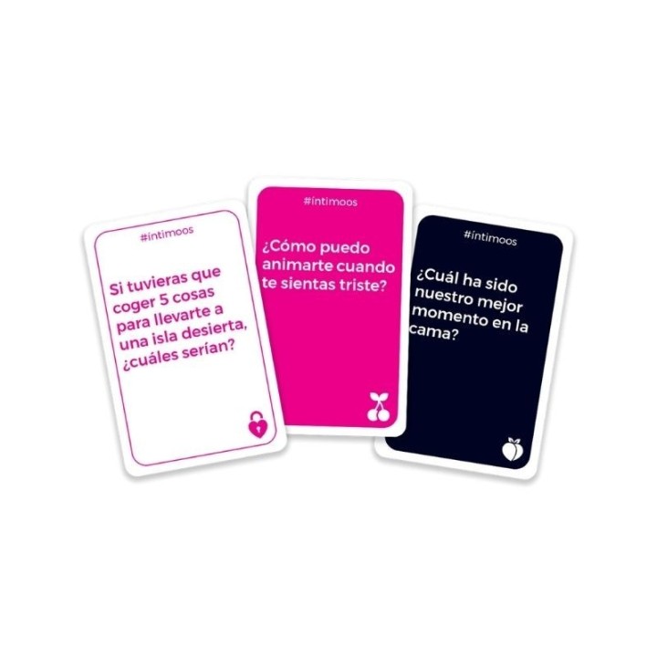 Cartas de 3 colores que indican cada una su nivel