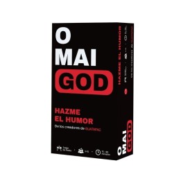 Packaging de Omaigod, 480 cartas para partirse el culo