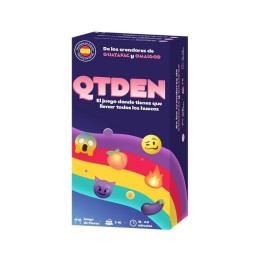 Packaging de QTDEN, 480 cartas para las mentes sucias