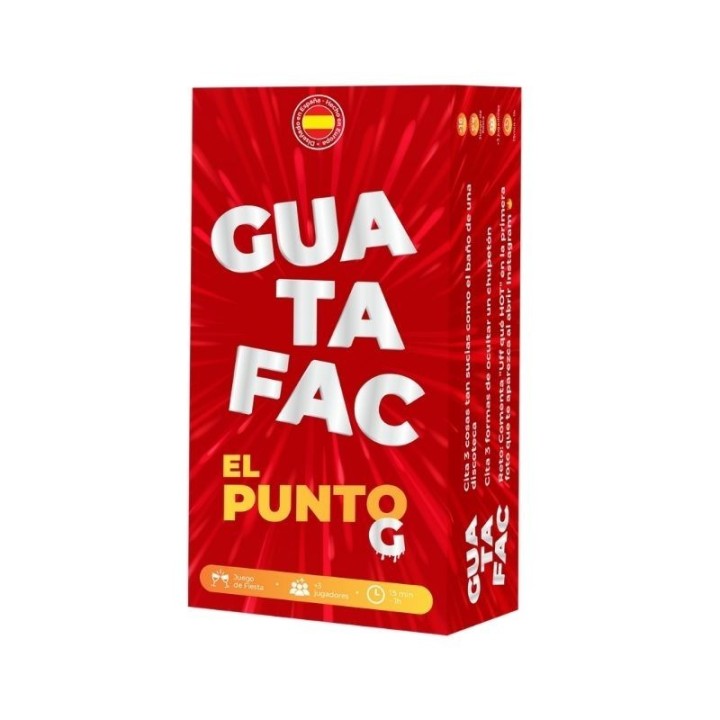 Packaging del Guatafac Punto G - 480 cartas