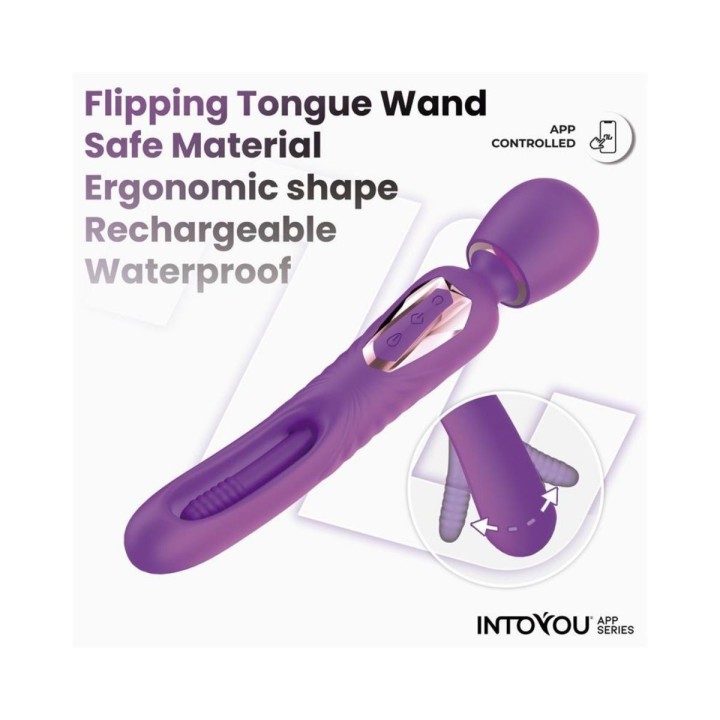 Detalle del flipping tongue de Salma