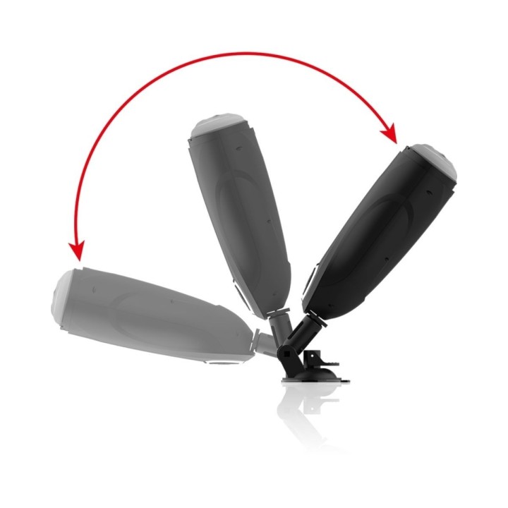 Brazo graduable en posiciones del Stroker Milker de JamyJob