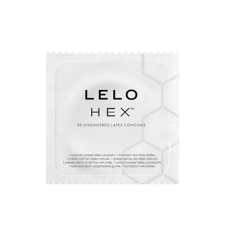 LELO HEX™ – Blíster de preservativos ultrafinos listos para usar.