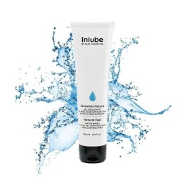 Envase del Lubricante - Gel Inlube , base agua Neutro con aloe vera , suavizante y calmante de zonas íntimas.