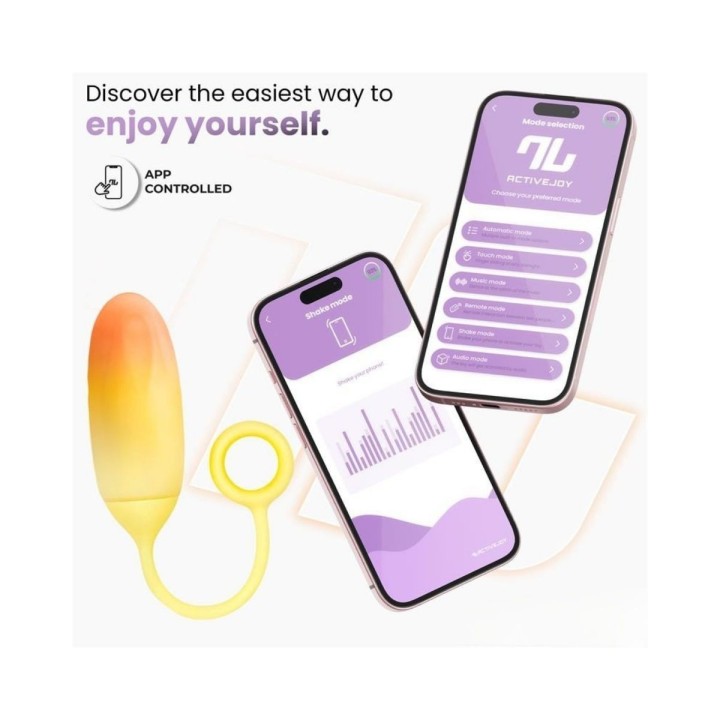 La posibilidad de conectar a través de la App ActiveJoy a corta y larga distancia.