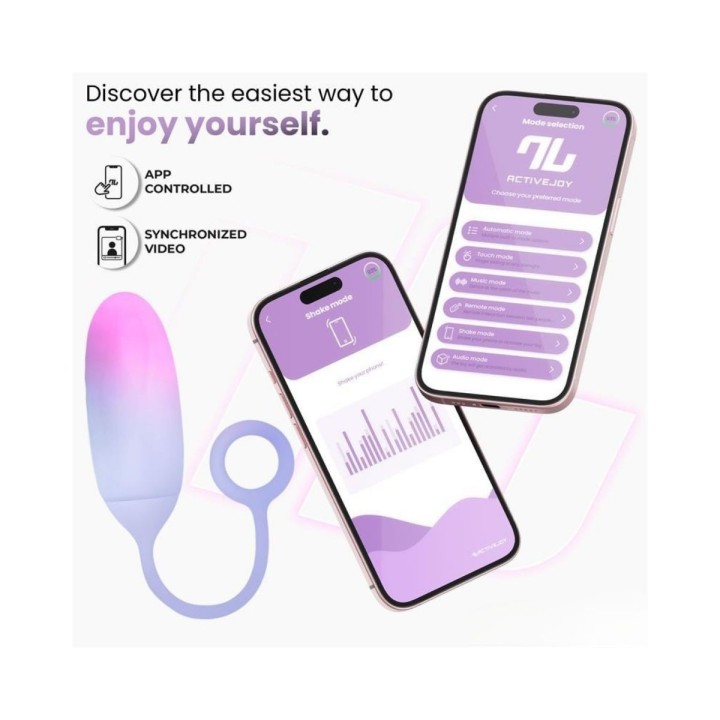 La posibilidad de conectar a través de la App ActiveJoy a corta y larga distancia.