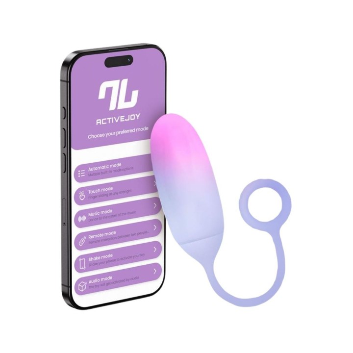 Presentación del Huevo Unibody, de doble capa y conectividad a la app de ActiveJoy de Intoyou