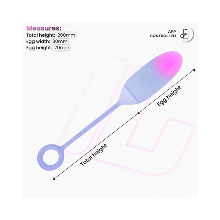 Medidas del Huevo Unibody de Intoyou