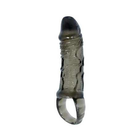 Vista de la funda extensora de pene con Strap para testículos de Baile