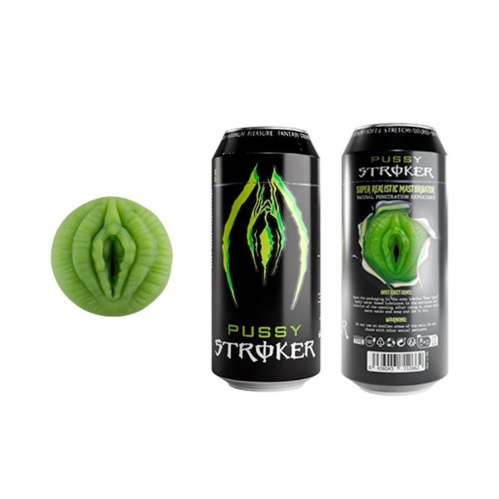 Alive — Pussy Stroker Masturbador masculino vagina Lata