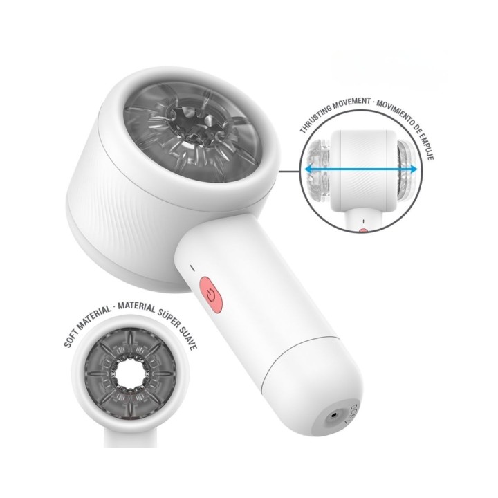 Detalle de la silicona super suave para un deslizamiento de empuje con sensaciones satisfactorias