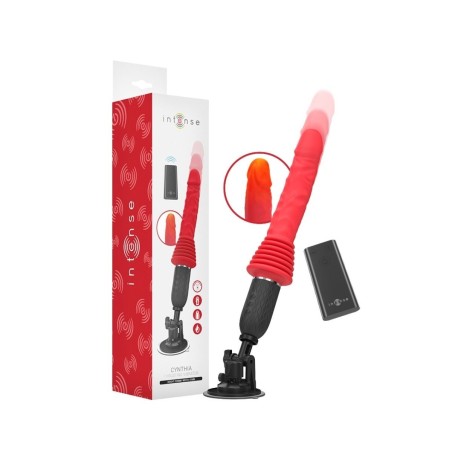 Presentación del Vibrador Cynthia, con su base ventosa y control remoto