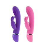 Intense— Susy Vibrador Rabbit oscilante efecto tikling — Lila y Rosa