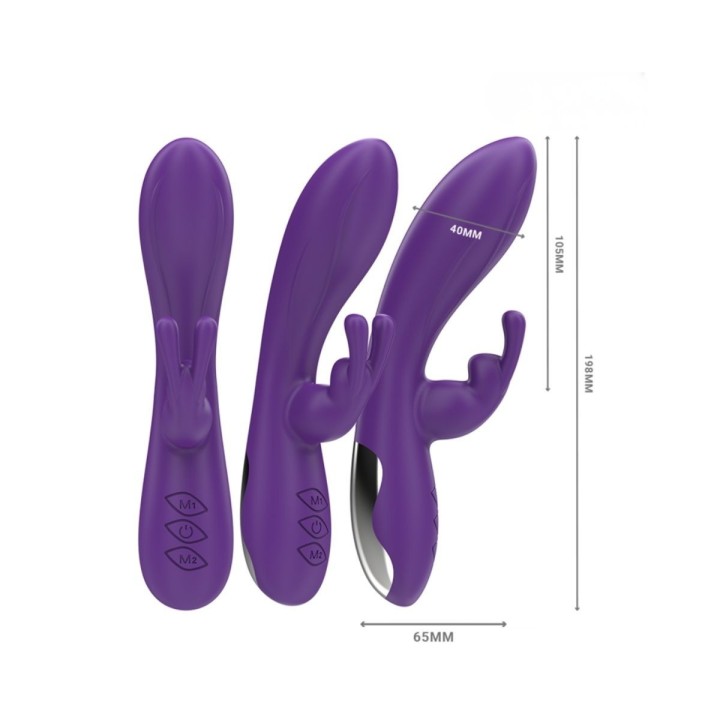 Las diferentes vistas y medidas del tamaño de Randal largo y ancho, de Intense
