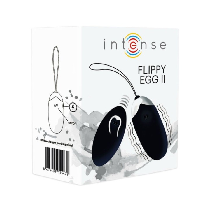 Packaging del Huevo Flippy II con control remoto de Intense