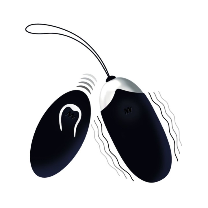 Introduce el huevo Flippy II en la vagina y juega con su mando para sentir su vibración interna, de Intense