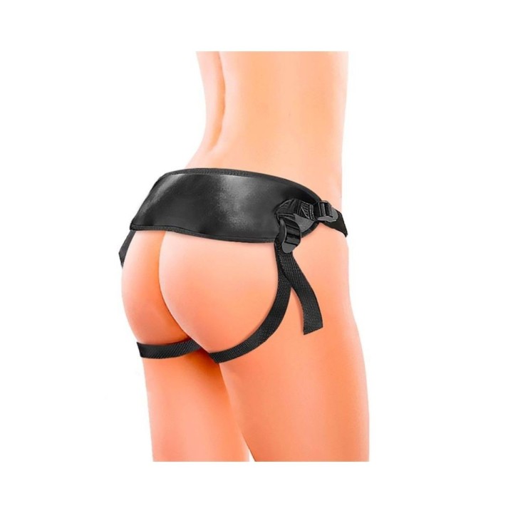 La parte trasera del Arnés Alexia cuenta con un cinturón ancho para una mejor sujeción y comodidad