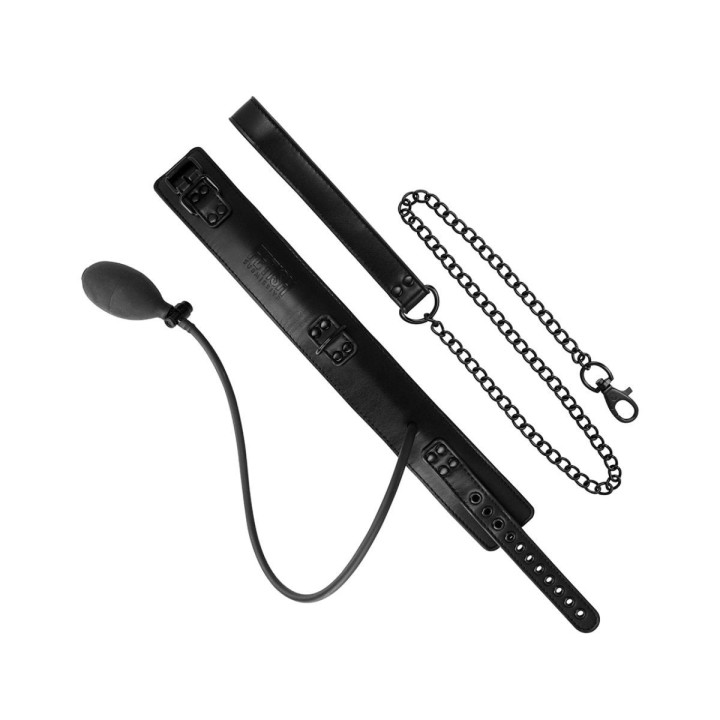 Collar Bondage de Fetis Submissive extendido completamente