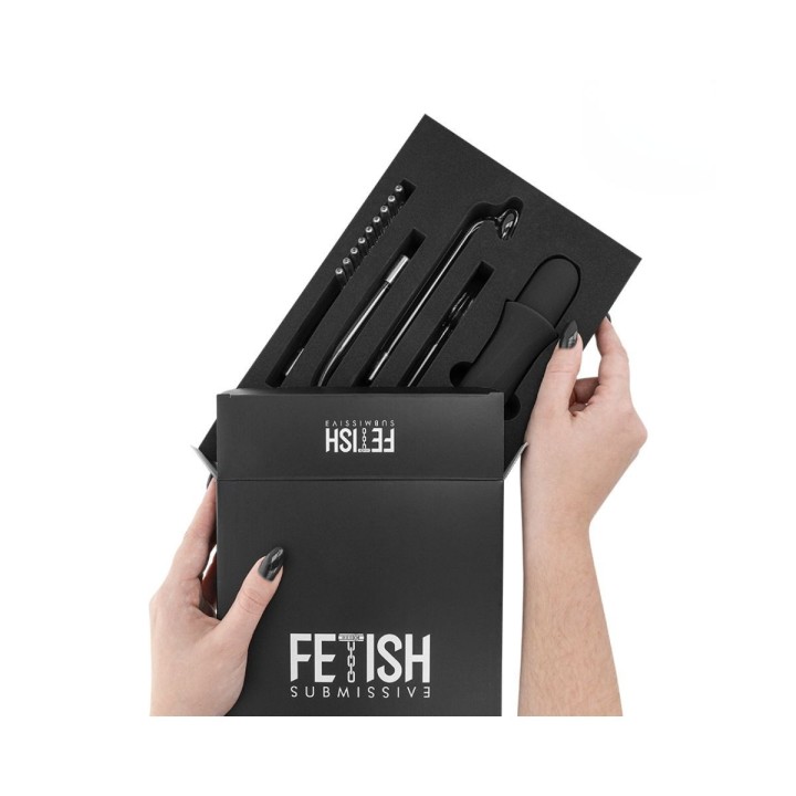 Interior con su embalaje para el cuidado y trensporte del Wand Electroestimulñación de Fetish Submissive