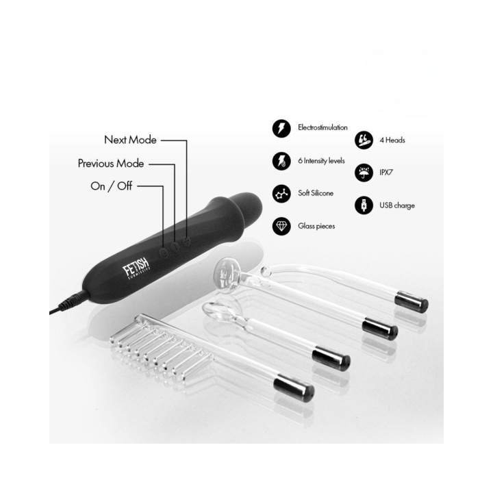 Características del Wand Electroestimulación de Fetis Submissive