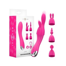 Intense — Cher vibrador con cabezales intercambiables — 20 patrones