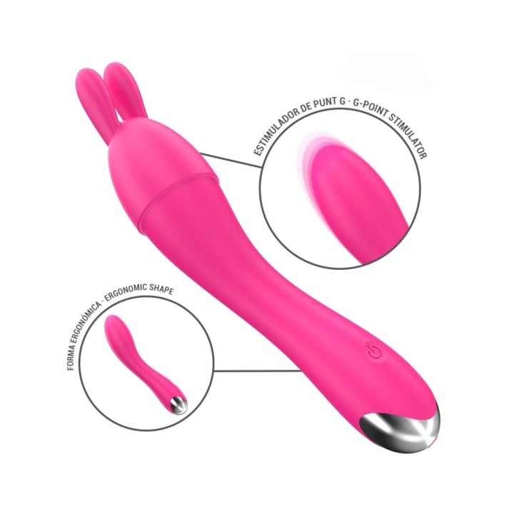 Intense — Cher vibrador con cabezales intercambiables — 20 patrones