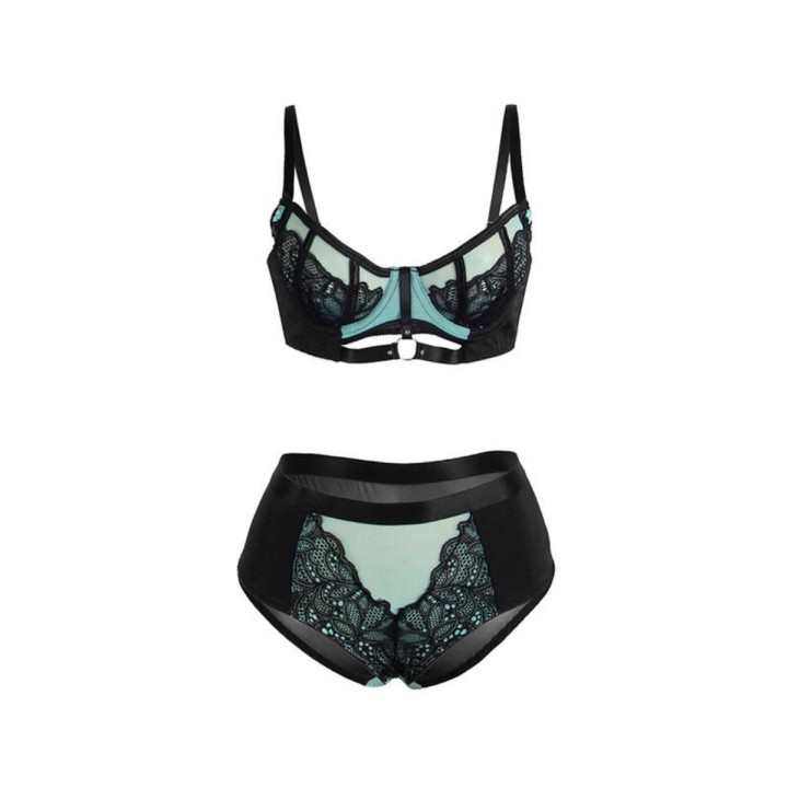 Conjunto completo de Malla verde de Subblime cerrado