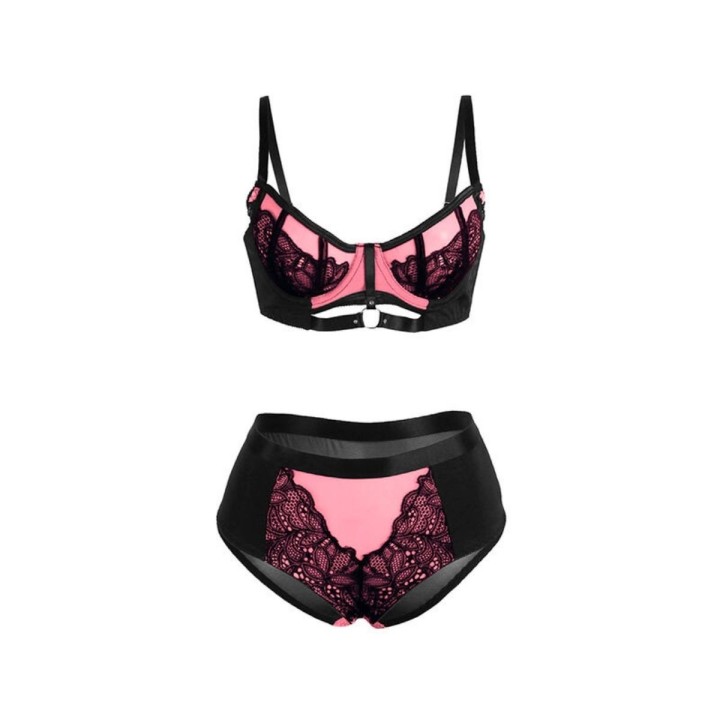Conjunto completo de Malla rosa de Subblime cerrado