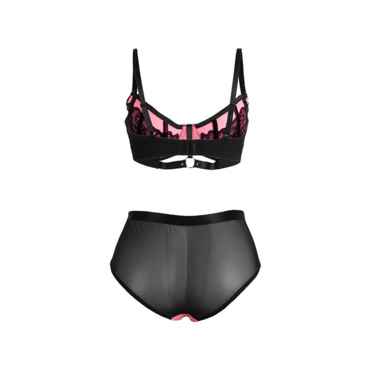 Visión completa del conjunto Malla rosa de Subblime en su parte trasera