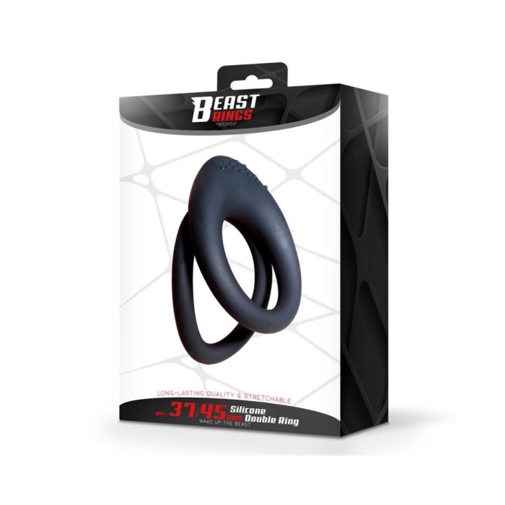 Packaging oficial del anillo doble de Beast Ring.