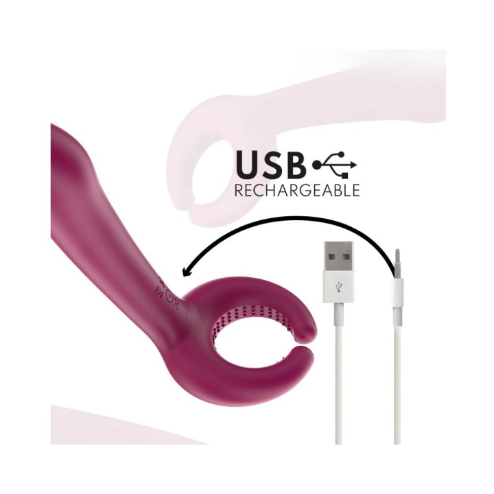 Recargable por USB y clavija. Ideal para usar bajo el agua.