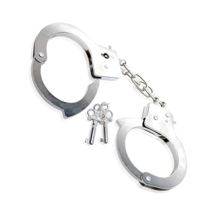 Fetish Fantasy Series — Series esposas metal — con llave seguridad