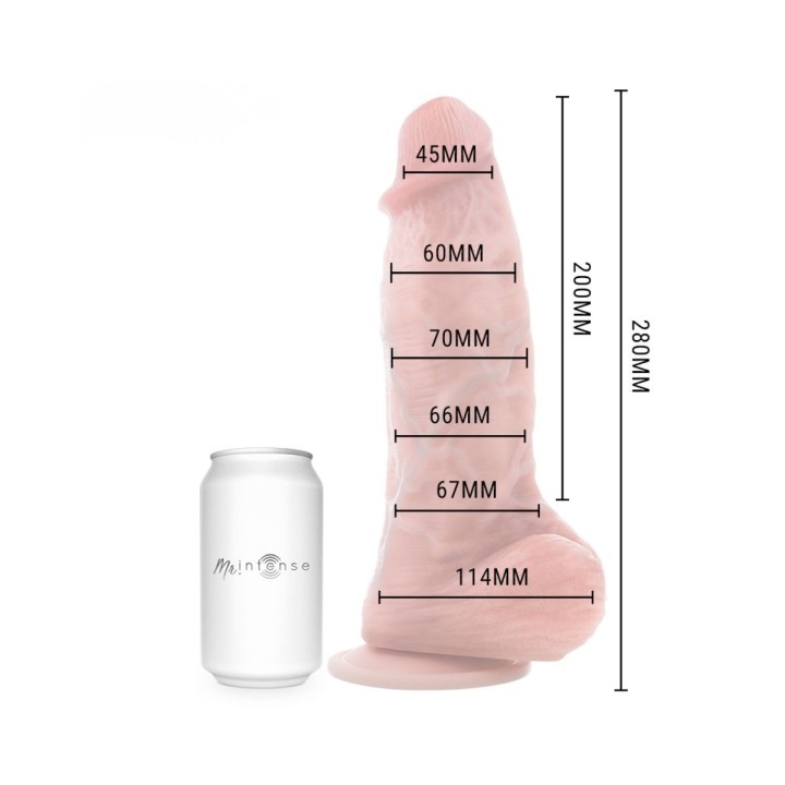 Mr Intense — Extrabig Spencer dildo silicona — 28 cm -Ø- 7.3 cm